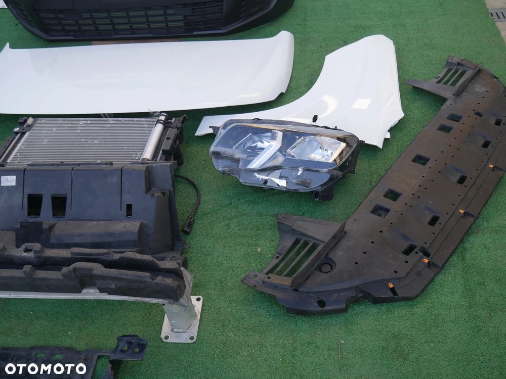 PEUGEOT RIFTER PRZÓD MASKA BŁOTNIK PRAWY LAMPA L+R LED PAS PRZEDNI CHŁODNICE BELKI ZDERZAK - 6