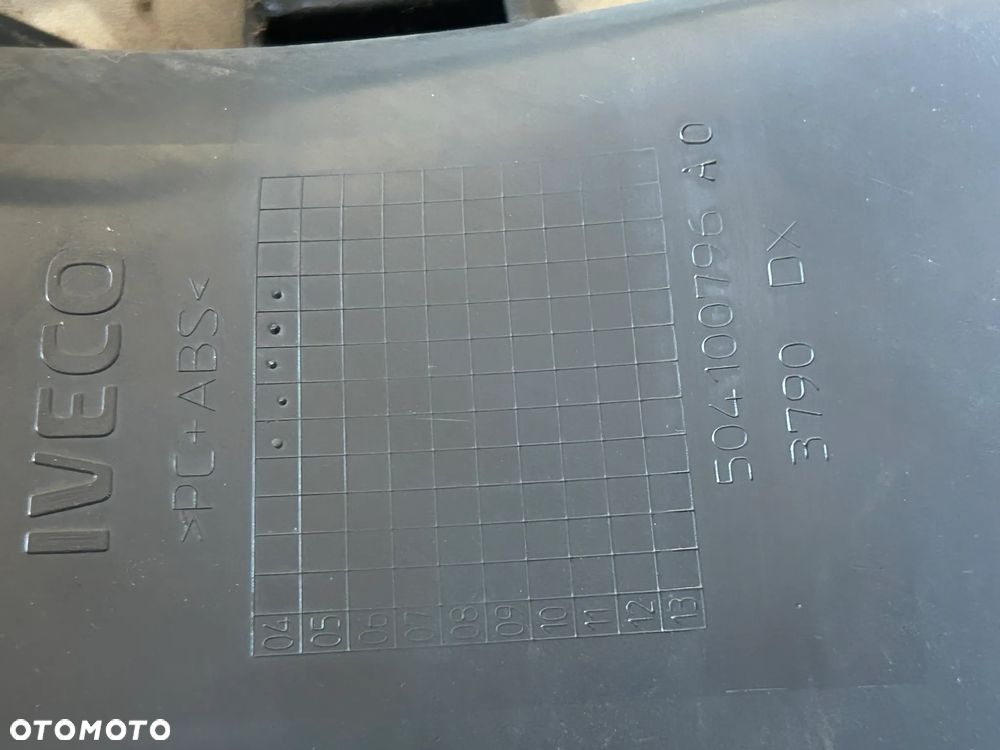 IVECO EUROCARGO PRAWA OWIEWKA KABINY, PRAWY DIFUZOR 504039215 504100796 - 10