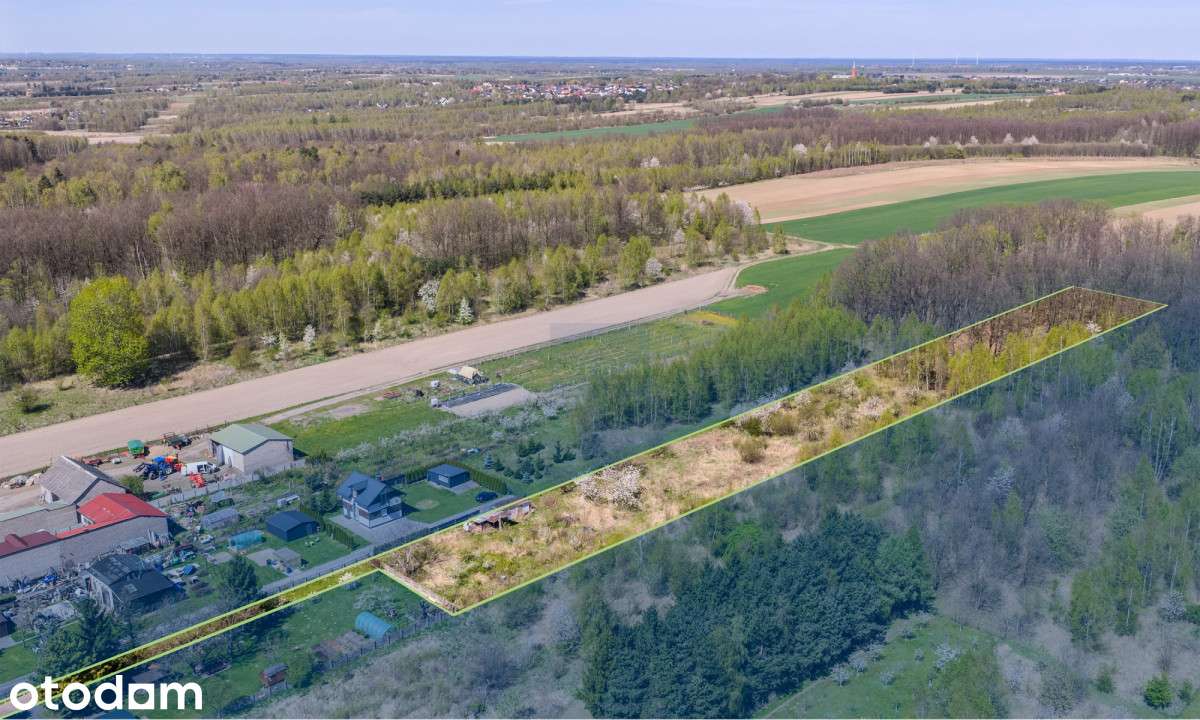 Jaskrów działka rolno-budowlana cisza spokój - Pełny obrazek: 2/5