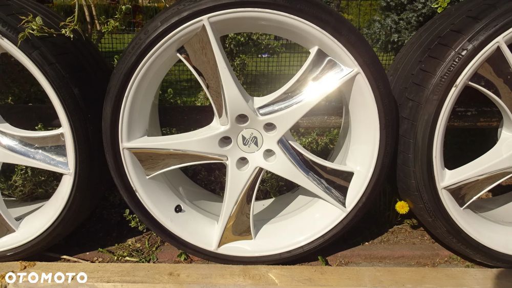 Koła letnie 21'' 5x112 Audi Mercedes BMW WV Seat SkodaEtaBeta ET35 255/30R21 295/25R21 Continental Piękne - 6