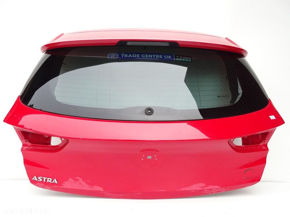 KLAPA TYŁ TYLNA BAGAŻNIKA + SZYBA LAKIER Z50S OPEL ASTRA V K HB 5D 15-19r - 2