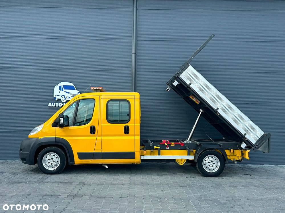 Fiat Ducato 2.3 MultiJet 120KM DOKA + 3 stronny wywrot wywrotka 2,75m Brygadówka 7 osób **KLIMA**Sprowadzony**2011R** - 9