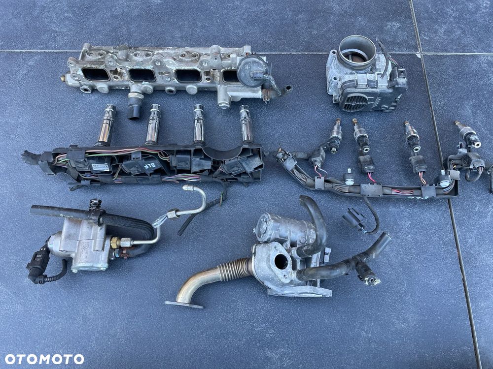 AUDI A3 VW GOLF V 1,6 FSI wtrysk paliwa kolektor cewka PRZEPUSTNICA kolektor ssący - 1