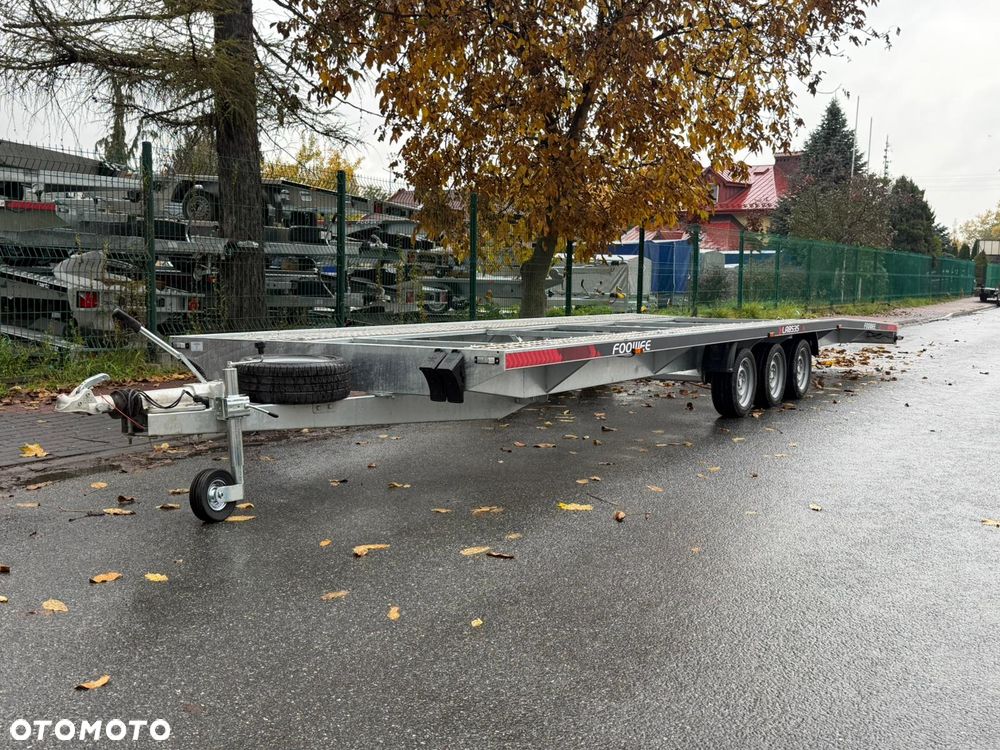 Inny Laweta FOOWEE LA8535 łamana NAJAZDY ALU 850x210 cm 3 osie dwa auta 2 auta VDI w CENIE! - 9