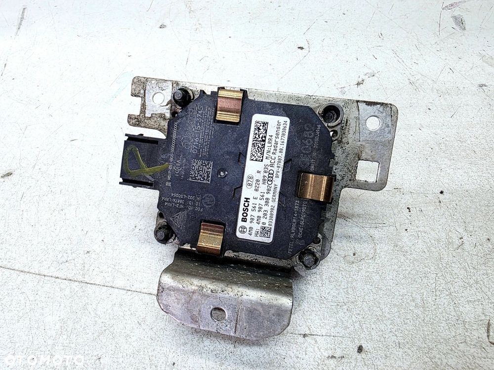 RADAR CZUJNIK DISTRONIC SENSOR ACC PRAWY AUDI Q7 4M 4M0907561E 4M0907574 - 6