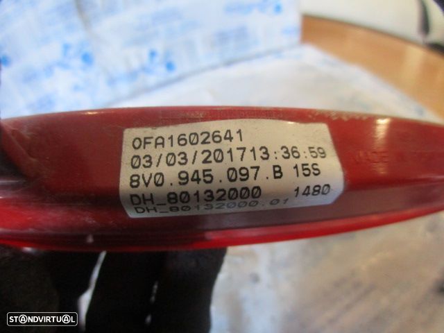 Farol Tras 8V0945097B AUDI A1 SPORTBACK 8X FASE 2  2017 1.6TDI 115CV 5P PRETO 3ºSTOP ORIGINAL ASPOCH - 3