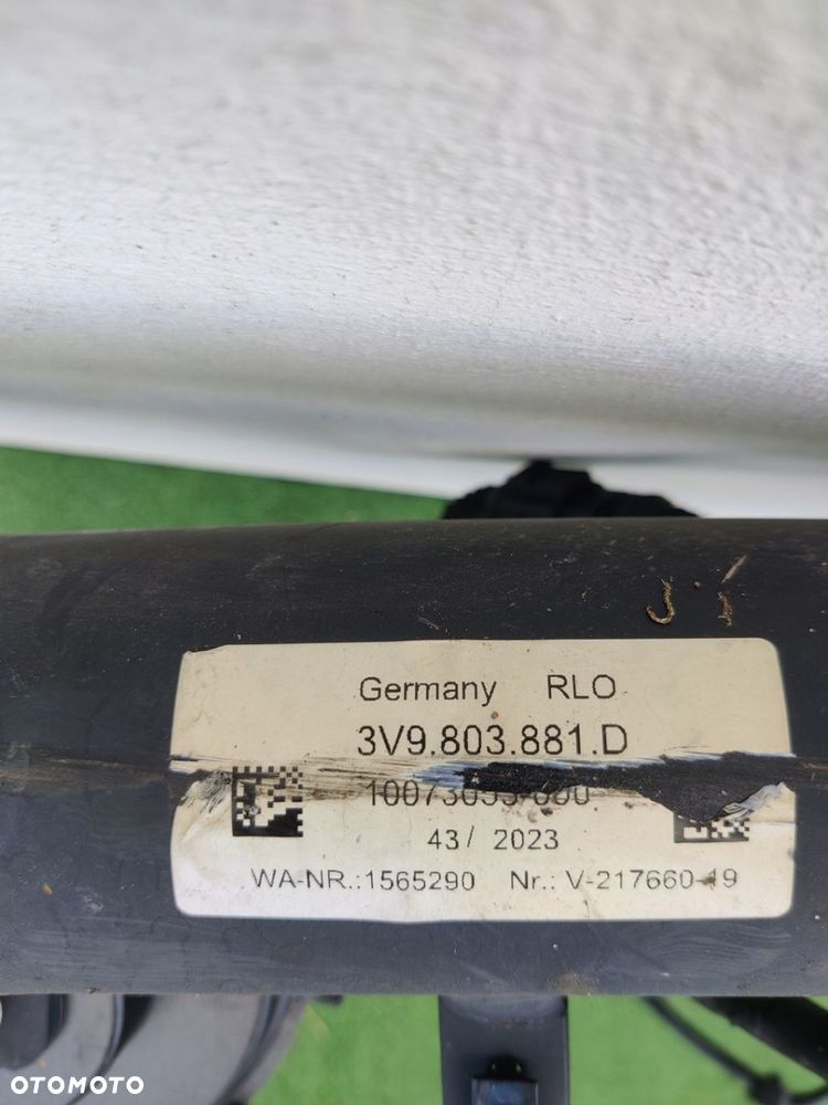 HAK HOLOWNICZY ELEKTRYCZNY SKODA SUPERB III 3 3V0 3V9803881D KOMBI - 6