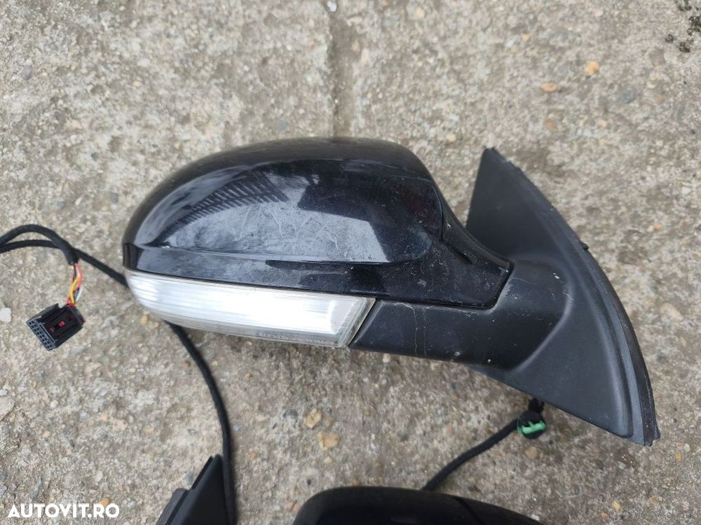 Oglinzi Volkswagen Passat B6 2005-2010 negru LC9X - 4