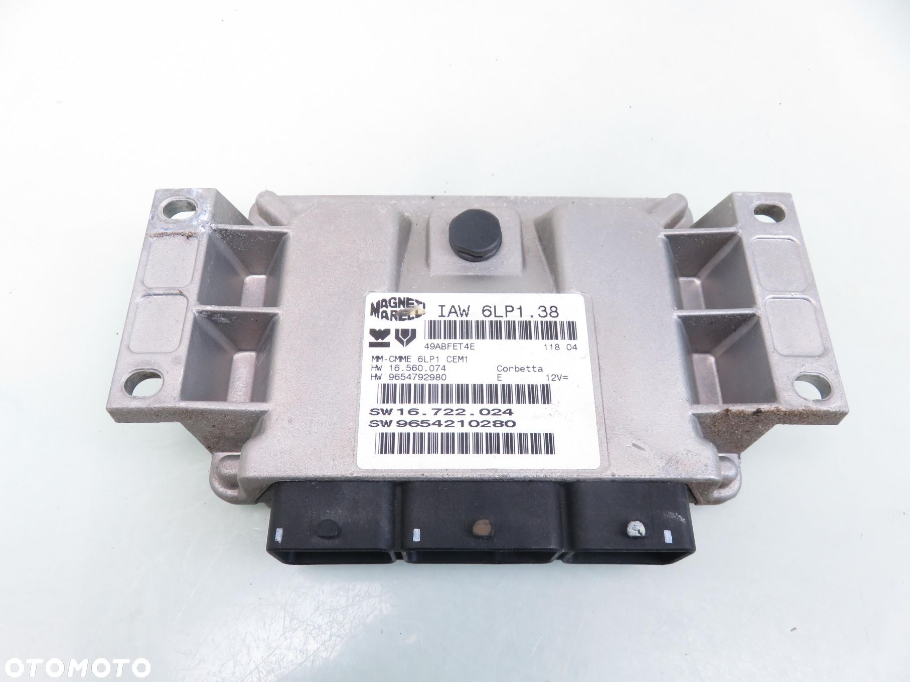 STEROWNIK PEUGEOT 307 2.0 HDi 9654210280 - 1