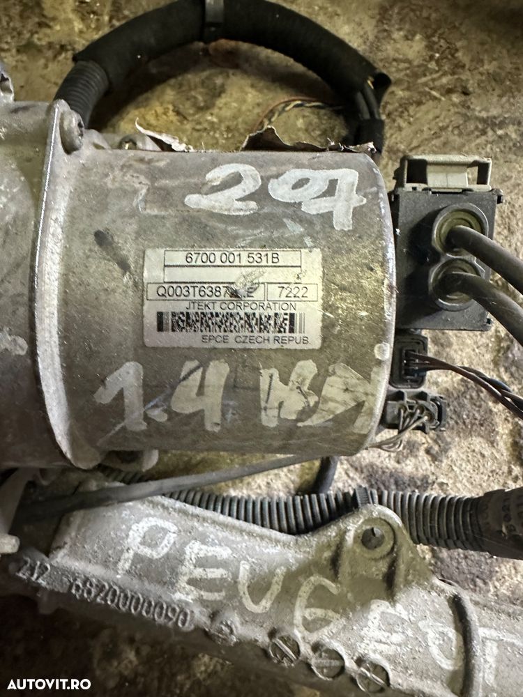 Caseta directie electrica PEUGEOT 207 an 2007 cod 6700001531B - 4