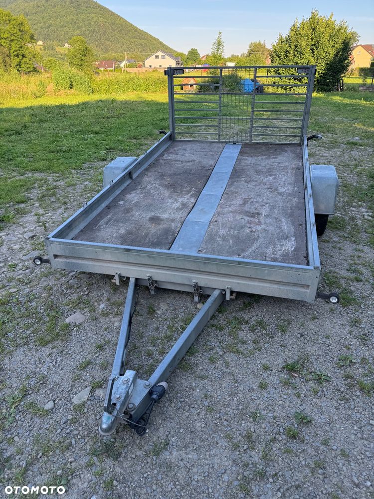 Boro B 750 KG LEKKA SOLIDNA WYWROT NAJAZD LAWETA - 8