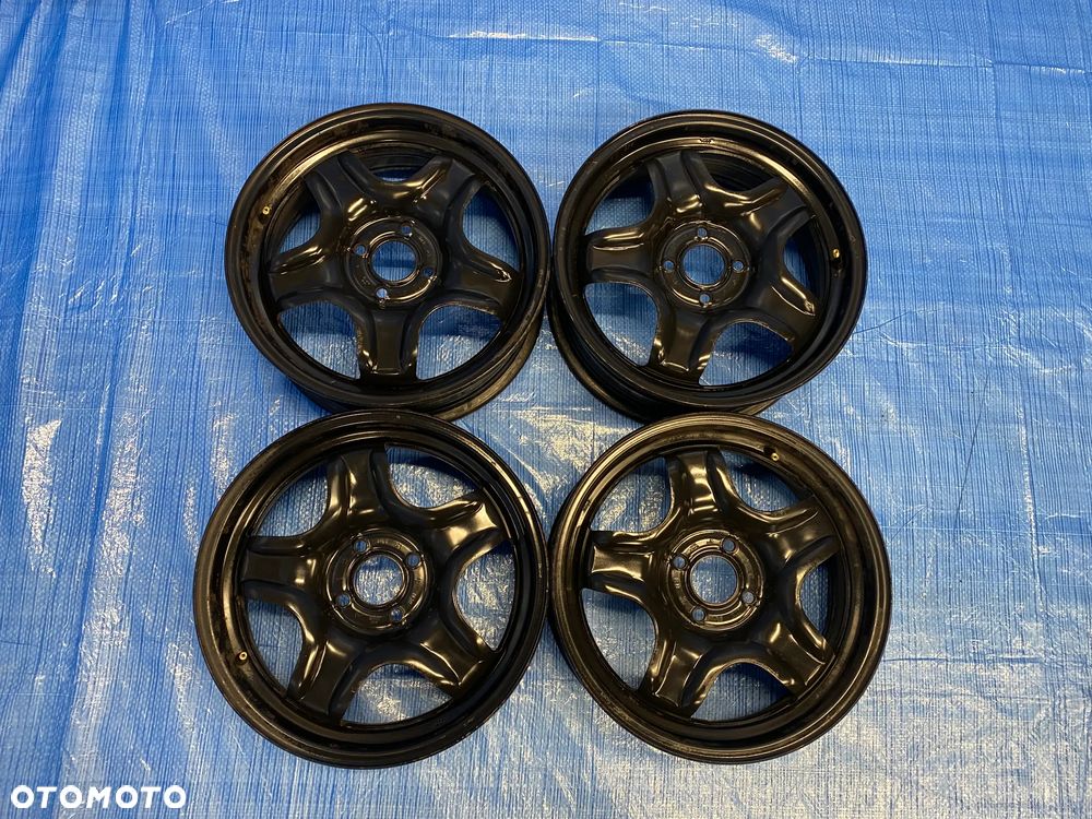KOŁA KOŁO FELGA STALOWE STRUKTURALNA 6Jx16" 4X100; 60,1mm ET37 RENAULT DACIA ORYGINAŁ - 2