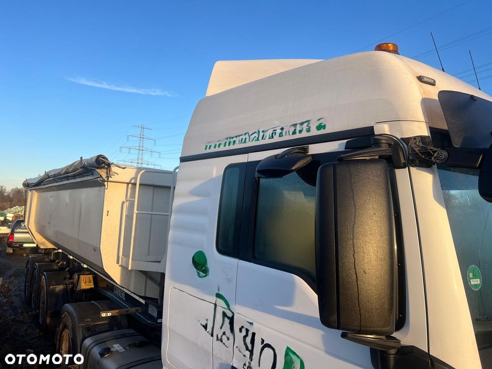 MAN TGX 500 KM (2017)  / EURO 6 + Naczepa wywrotka  3-osiowa CARNEHL (2021) / oś podnoszona - 2