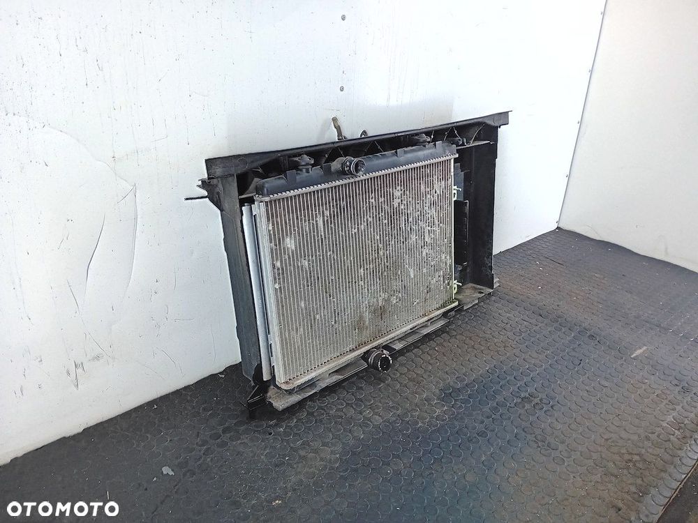 ZESTAW CHŁODNIC WODA KLIMA WENTYLATOR PEUGEOT 308 I 9650316080 1.4 VTI - 7