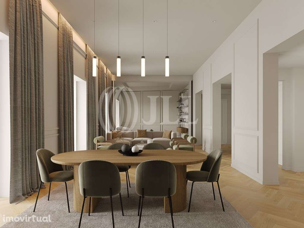 Apartamento T3 remodelado, no Chiado, em Lisboa - Grande imagem: 3/10