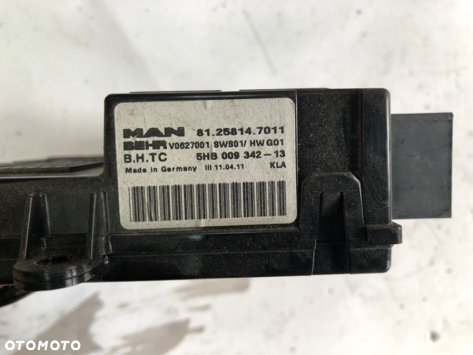 STEROWNIK NAGRZEWNICY MAN TGX TGS 81258147011 - 4