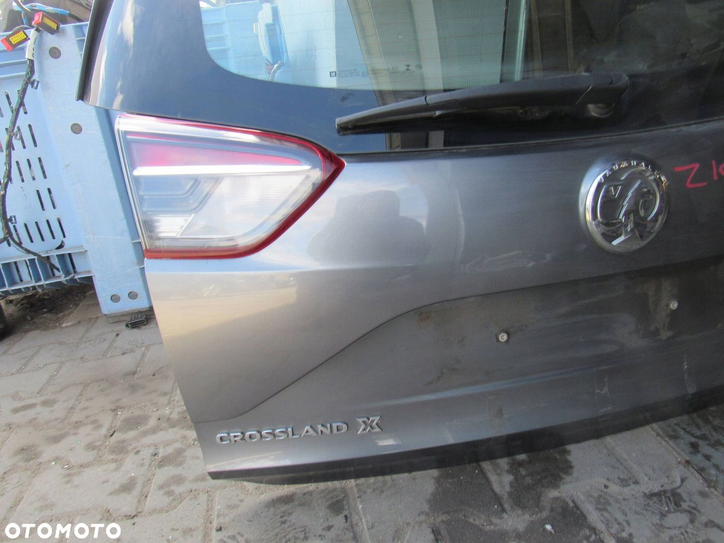 Opel Crossland X 2017 Tył klapa bagażnika z10b - 4