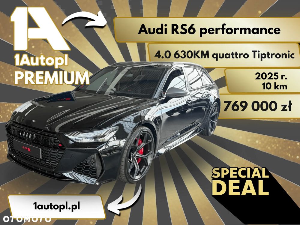 Audi RS6 Avant 4.0 TFSI quattro tiptronic performance - 1