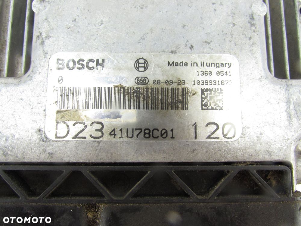 DUCATO BOXER JUMPER 2006-2014 3.0 D STEROWNIK SILNIKA D23 41U78C01 1039S31673 - 8