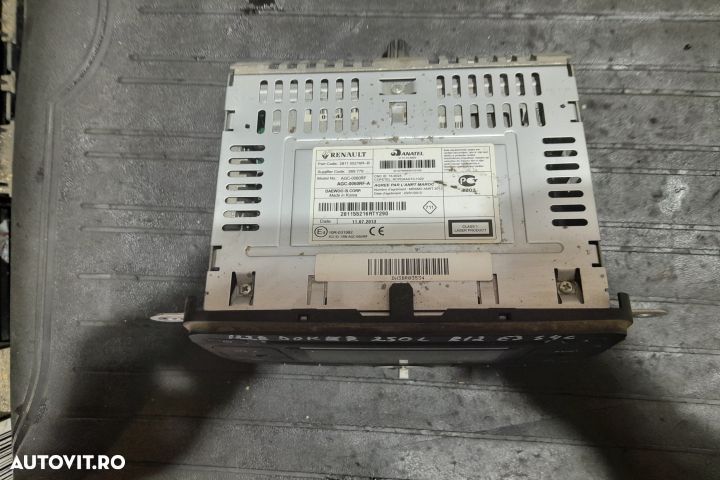 Radio cd 281155216R 281155216R Dacia Dokker 1 [2012 - 2017] Compactva - 2