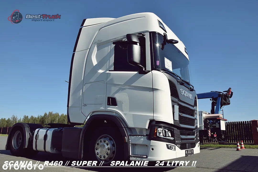 Scania 460R / SUPER /  LED LAMPY / KLIMA POSTOJOWA  /  RAMA STANDARD - 19