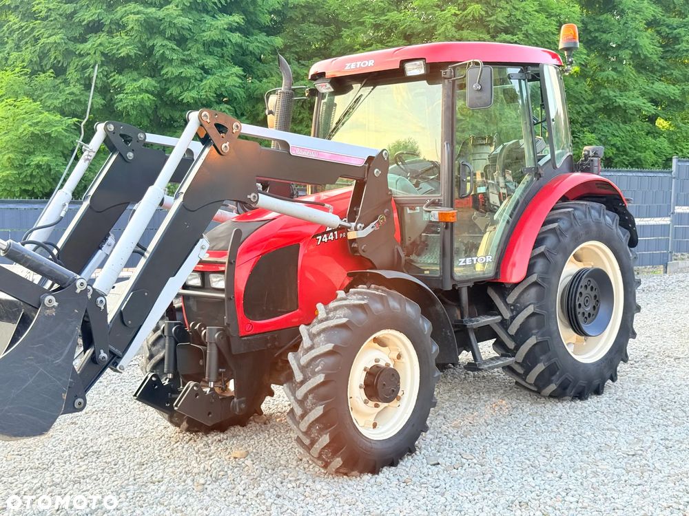 Zetor * Traktor Zetor 7441 Proxima * TUR Ładowacz Łyżka * TUZ * Wałek Wom * - 23