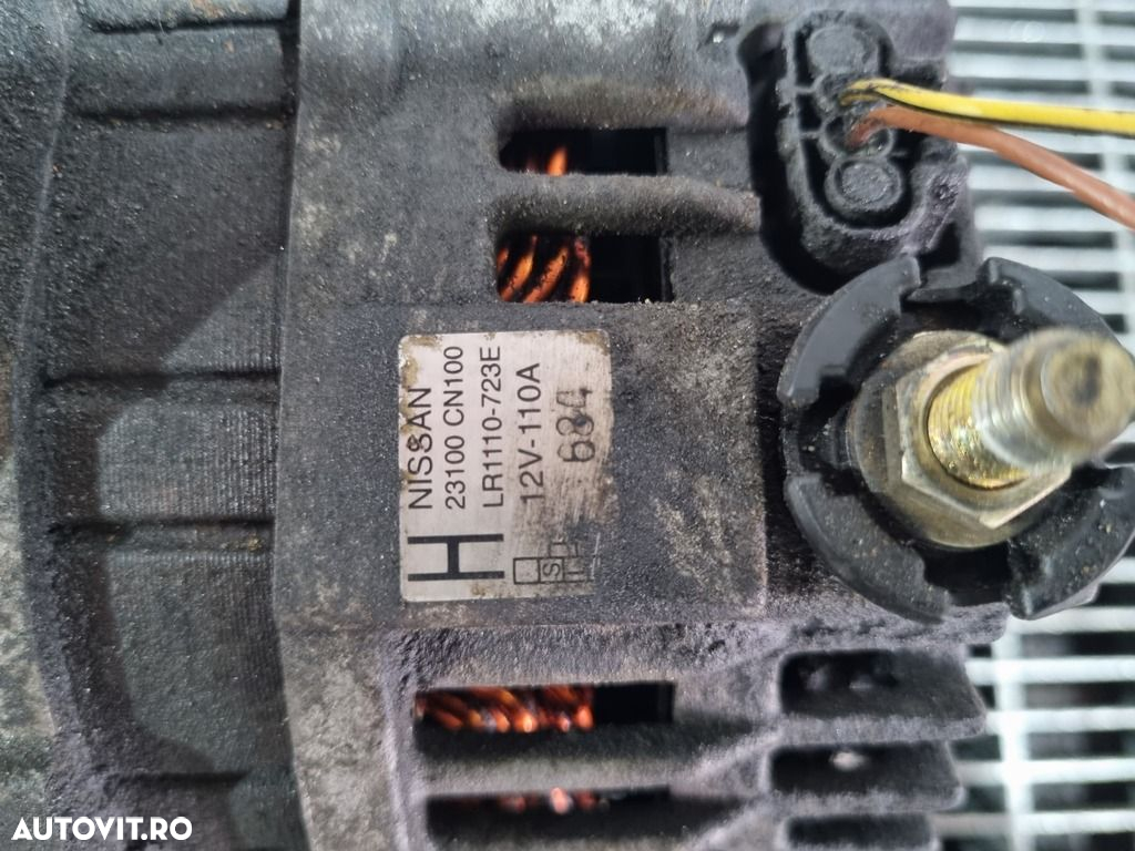 Alternator Nissan Murano 3.5 2002 - 2007 248CP 3498CC VQ35DE (1001) Benzina 23100CN100 - 2