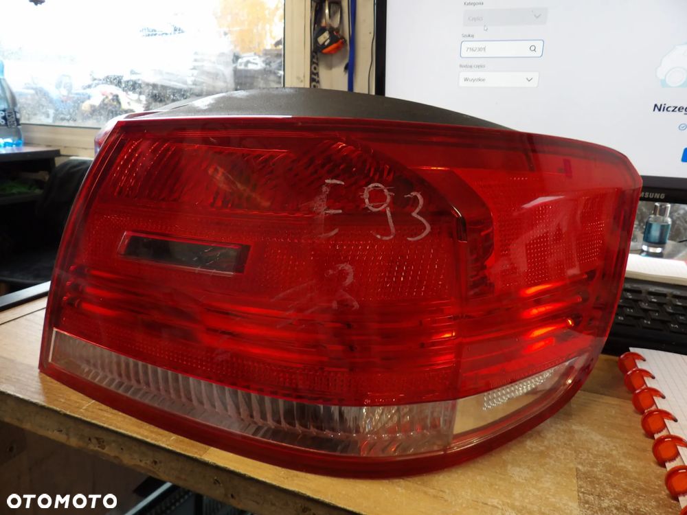 BMW - E93 - CABRIO - LAMPY TYLNE - PRAWA/LEWA - CENA ZA 1 SZT - 7162301  7162302 - 2
