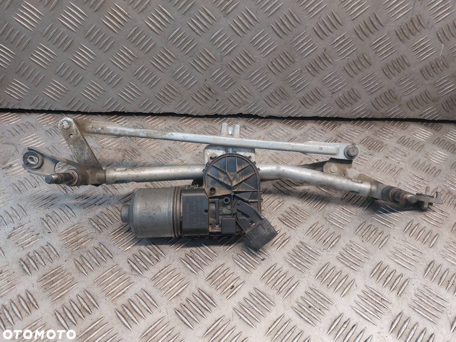 MECHANIZM WYCIERACZEK + SILNICZEK PRZÓD CITROEN BERLINGO II 9682861480 - 1