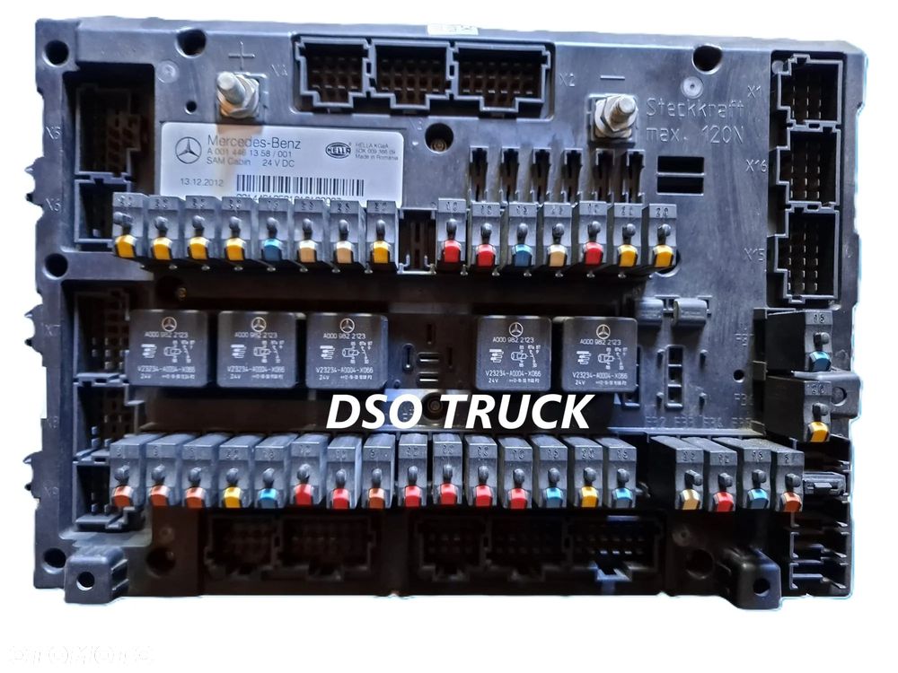 A0014461358 A0014461658 Skrzynka Tablica Modul Plyta bezpiecznikow MERCEDES MP4 - 2