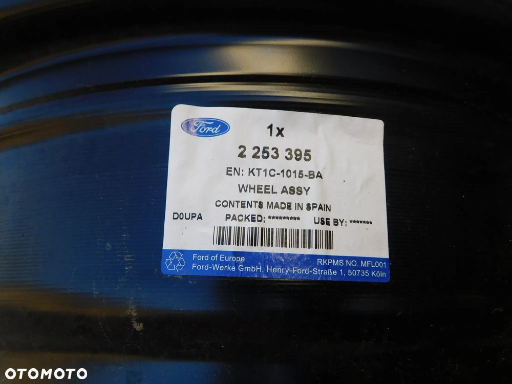 felga felgi nowe FORD TRANSIT CONNECT COURIER 16" MONDEO S-MAX - 9