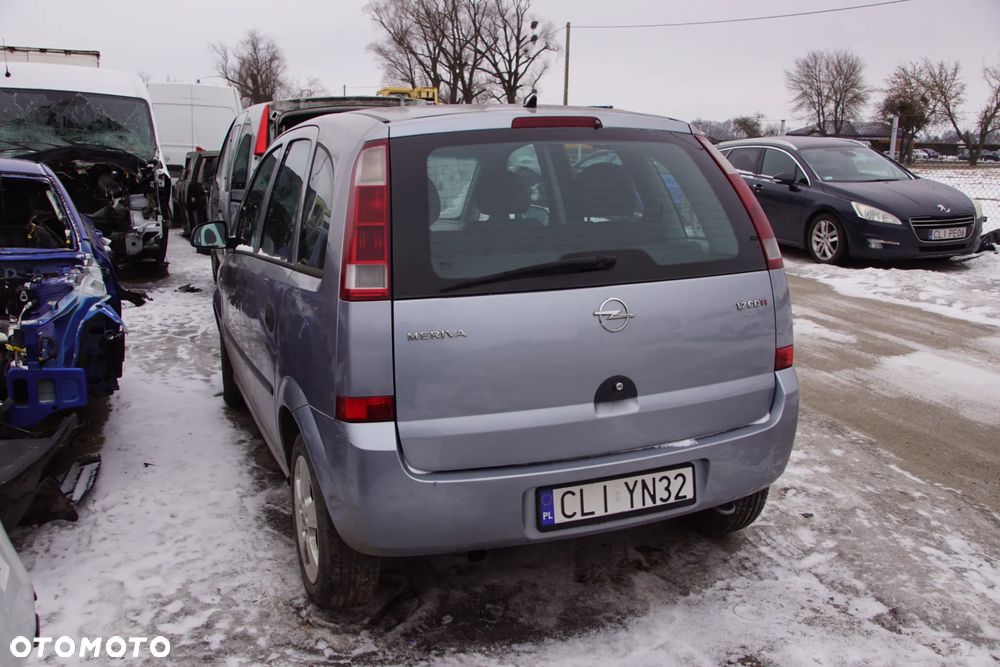 Auto na części - Opel Meriva A 1.7 CDTI 101 KM Z17DTH F23 4AU 2004R Silnik Skrzynia Drzwi Maska Zderzak Błotnik Klapa Lampa Lusterko Klamka Szyba Deska Kokpit Sterownik Moduł Czujnik Licznik Wyświetlacz Panel Kierownica - 6