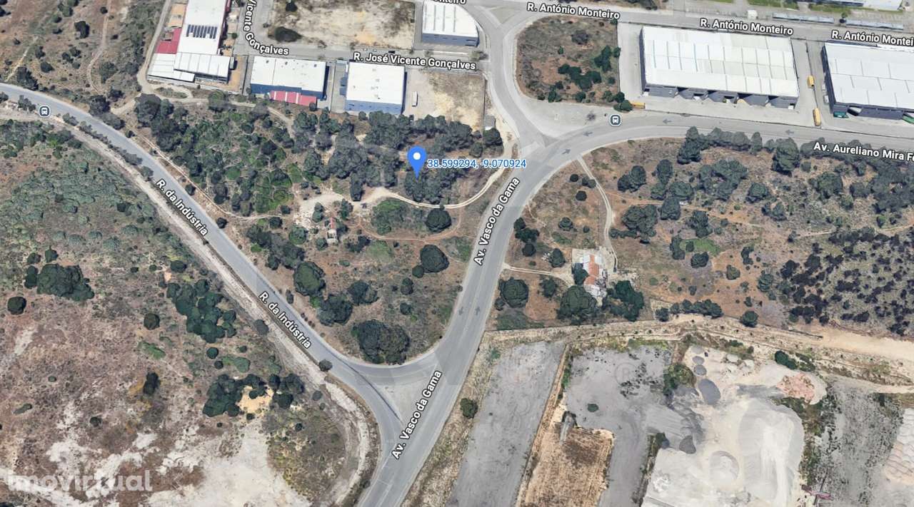 Óptimo Terreno de 285 m2 em Foros da Catrapona, Aldeia de Paio Pires, - Grande imagem: 3/4