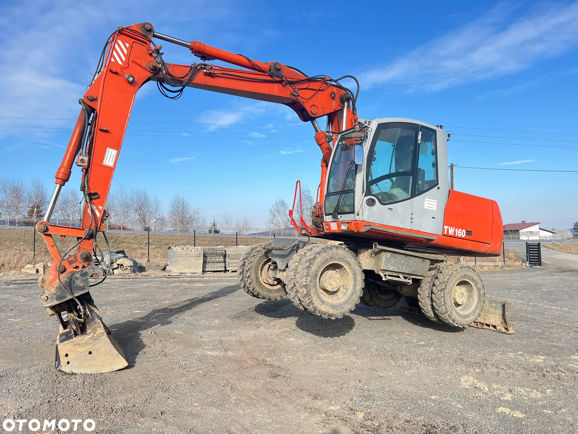 Terex TW160 * Koparka Kołowa Terex TW 160 * 18 Ton * Klimatyzacja * Stan Bardzo Dobry * - 8