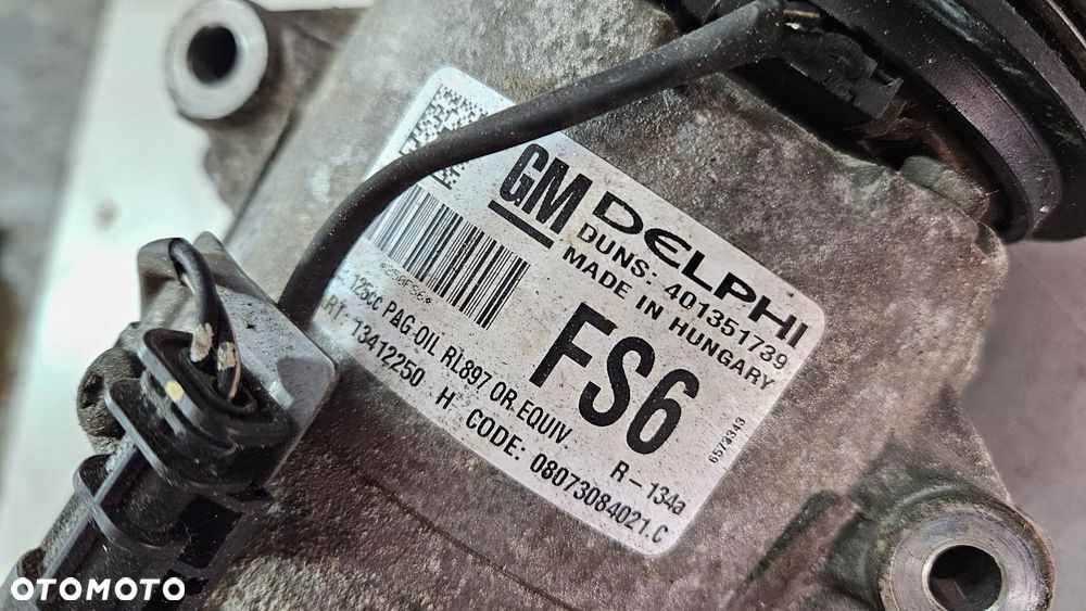 Pompa klimy sprężarka klimatyzacji A14NET A14NEL 1.4t opel meriva b - 2