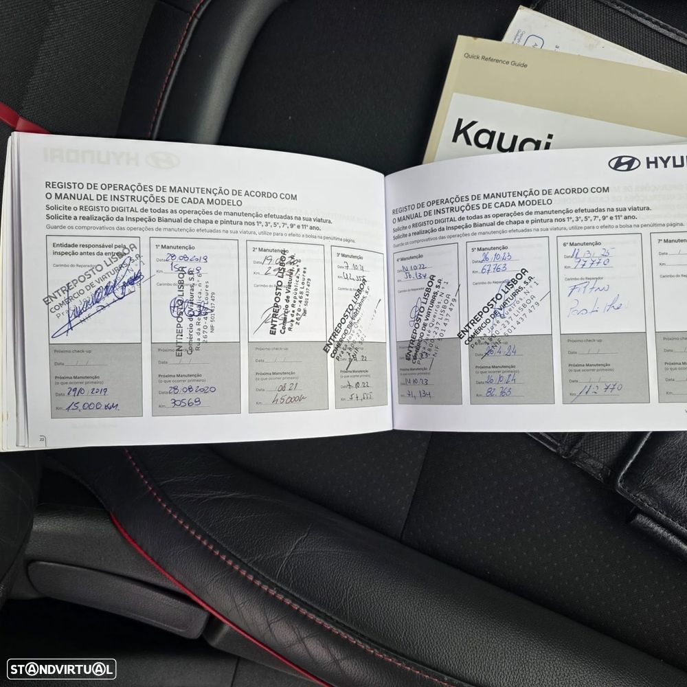 Hyundai Kauai 1.0 T-GDi Premium Pele/Tec Ver.+Nav+Vision - 35