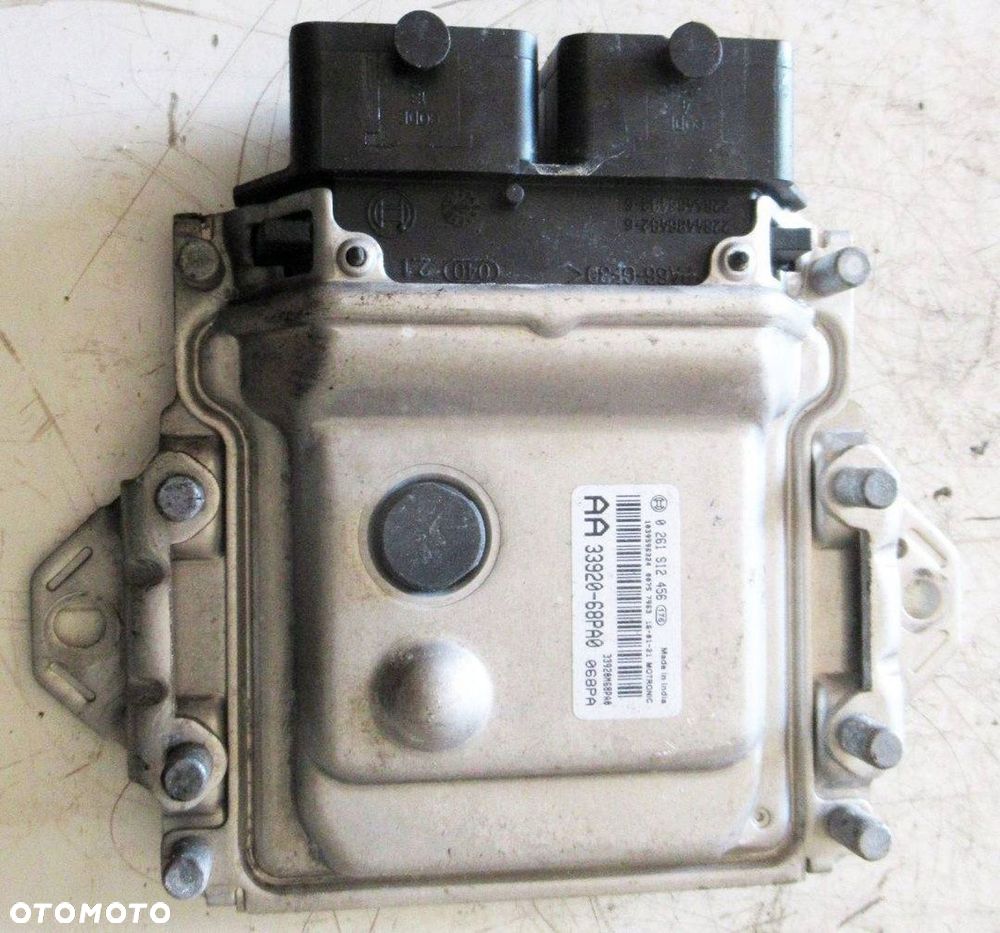 SUZUKI BALENO II 2017 1.2 STEROWNIK KOMPUTER SILNIKA 0261s12456 - 2