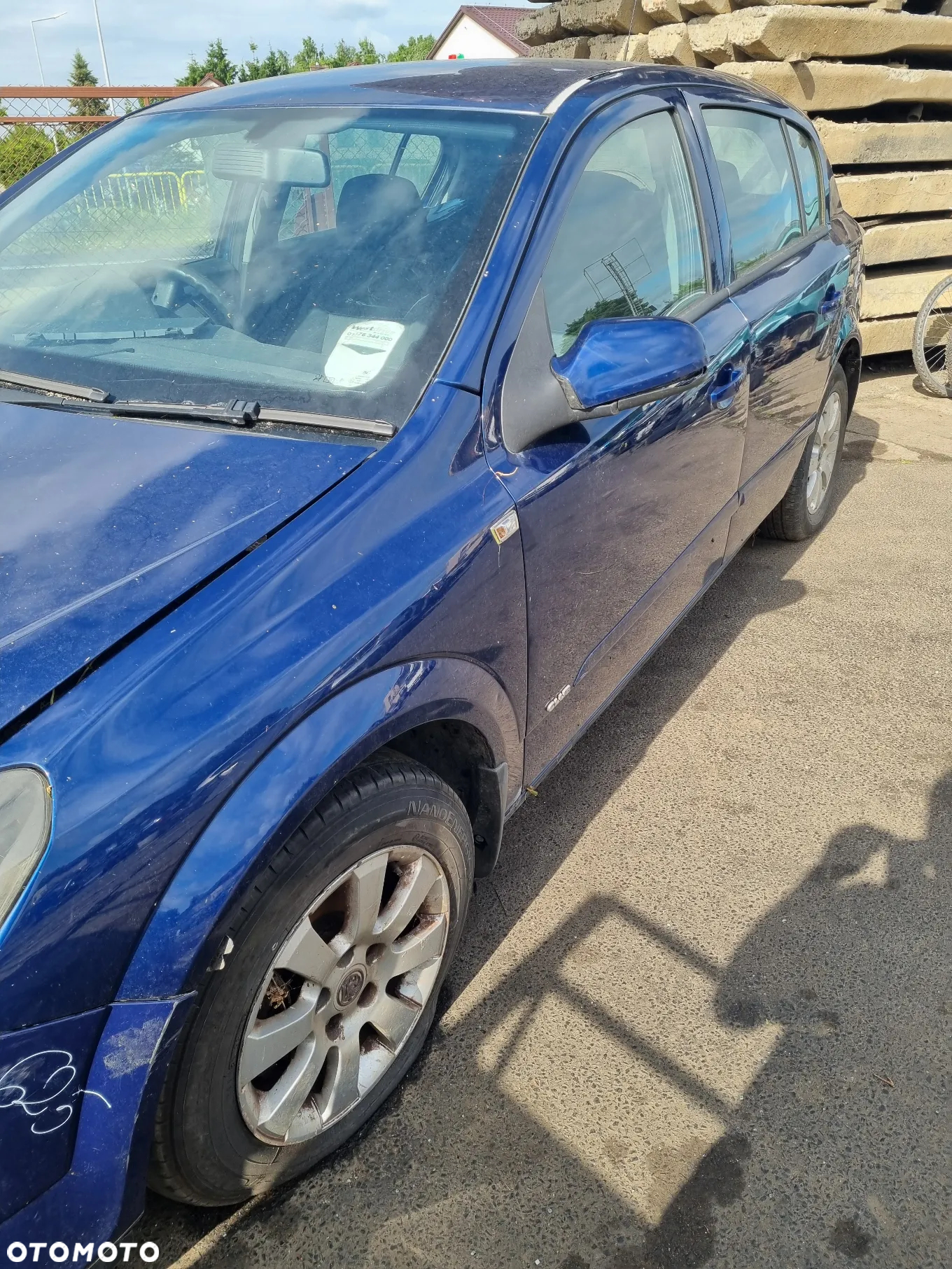 Opel Astra H hb 5d 1.7 cdti 100km Z17DTH lakier Ultra Blue 4CU na czesci - 7