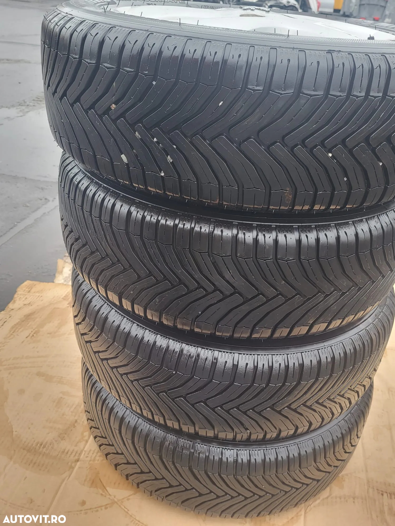 Jante aliaj cu anvelope Peugeot 206 195/55R15 - 4