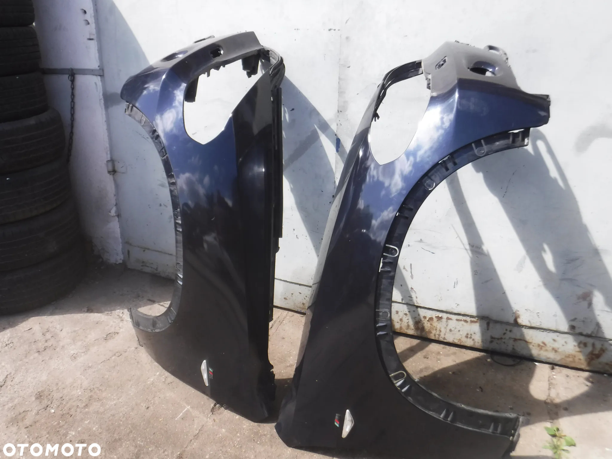 BMW X5 E70 blotnik przod lewy prawy  pod xenon  m pakiet    carbonschwarz - 20