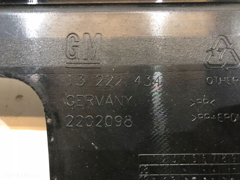 opel insignia a osłona progu bagażnika listwa 13222434 - 5