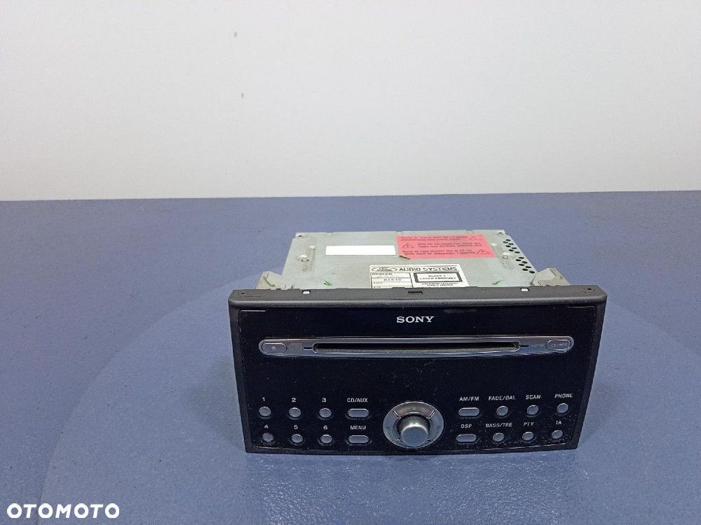 FORD FOCUS II RADIO CD FABRYCZNE OEM SONY 4M5T18C815BE - 1