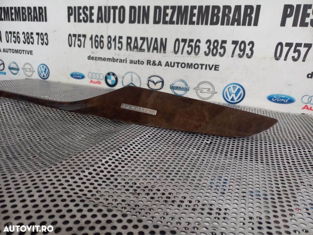Ornament Trim Bord Mahon Audi A6 4G C7 An 2011-2012-2013-2014-2015-2016-2017-2018 Volan Stanga - De - 5