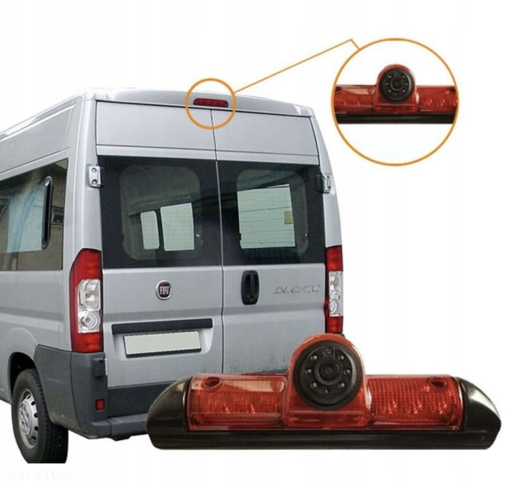 Kamera cofania+światło stop Fiat Ducato, Citroen Jumper, Peugeot Boxer - 5