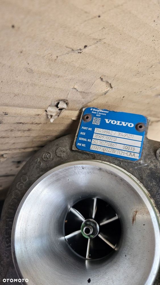 turbina turbosprężarka 31459962/31491217 volvo nr 93 - 3