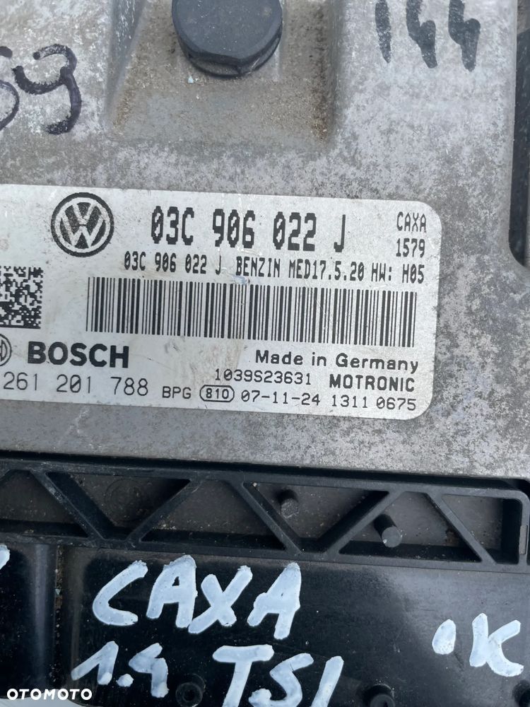 STEROWNIK SILNIKA VW GOLF V 1.4 TSI CAXA 03C906022J - 2