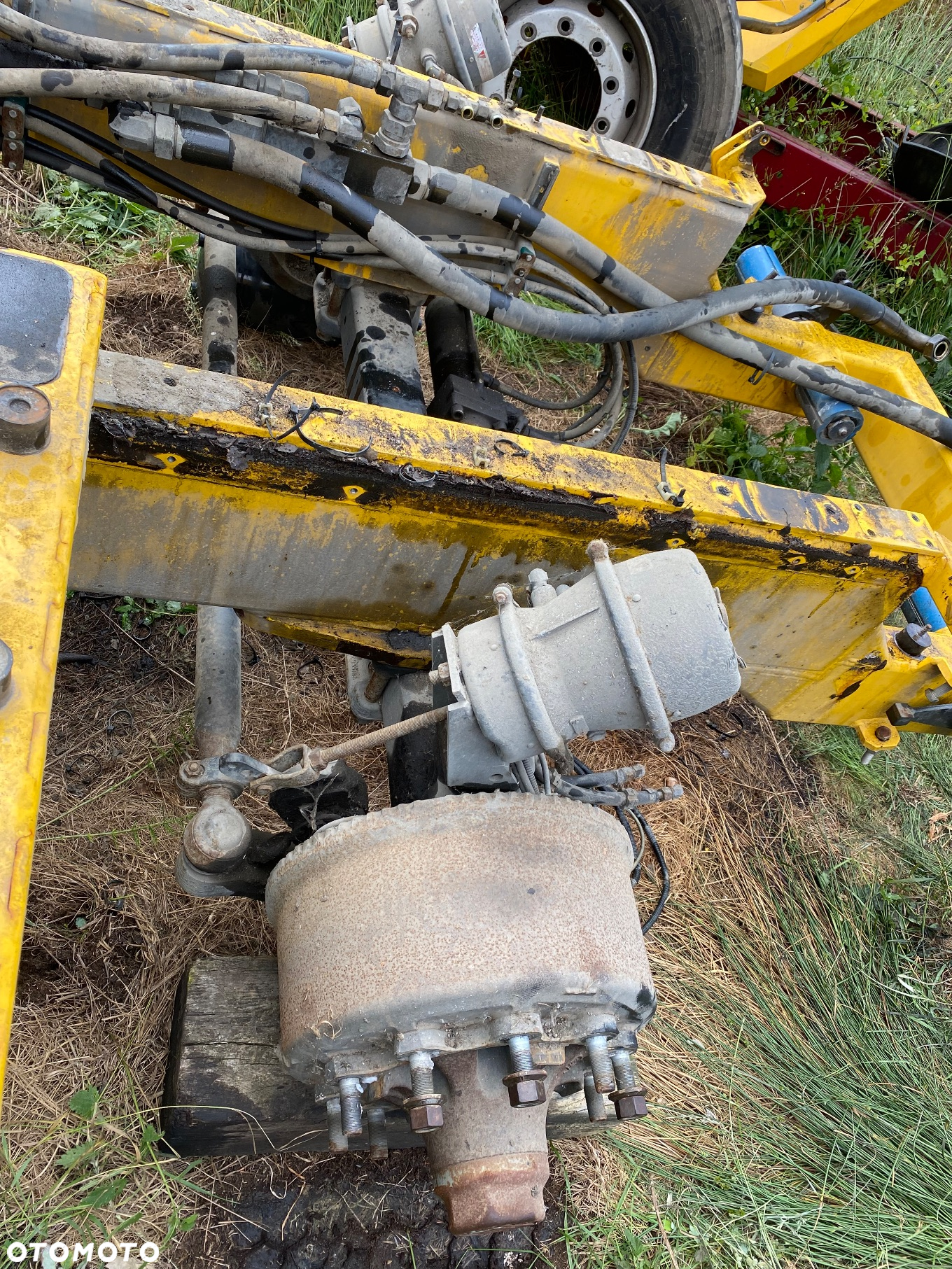 Oś skrętna BPW S 90 TDB 0007 naczepa przyczepa zamiatarka - 13