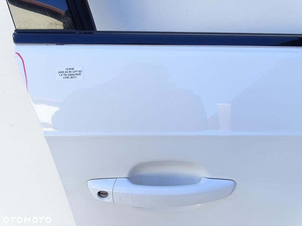 DRZWI PRAWY PRZÓD PRAWE PRZEDNIE LY9C AUDI A3 8V LIFT 5D SPORTBACK 12-19r - 6