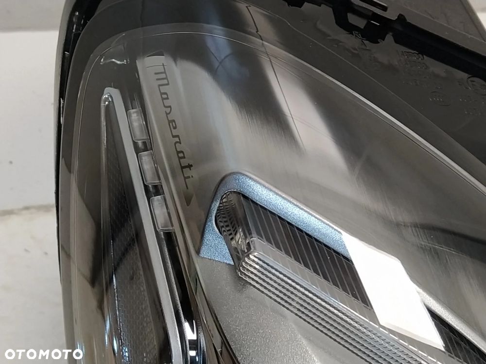 MASERATI GRECALE LAMPA LAMPY REFLEKTOR REFLEKTORY PRZÓD PRZEDNIE LEWA PRAWA FULL LED PRZETWORNICE NOWY ORYGINAŁ - 10