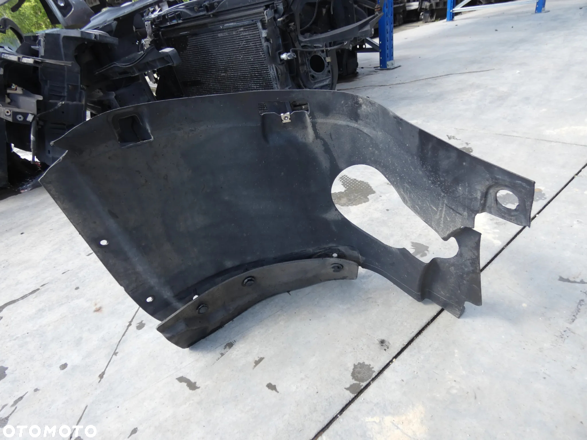 AUDI A3 8P NADKOLE NOSEK PRZÓD 8P0821191D D134 - 9